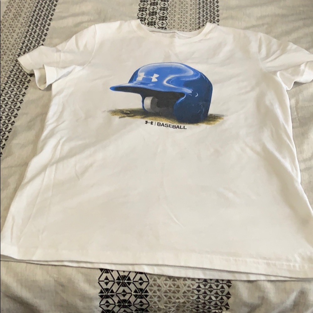 Boys Under Armour baseball t-shirt